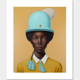 Girl in a Hat Posters and Art